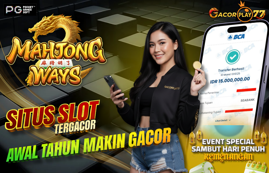 Selamat kepada user id : bus****99 Wede Rp 15.000.000 di Game MAHJONG WAYS PG SOFT Cair Gk Sampe 1 Menit! Menang Mudah di Gacorplay77